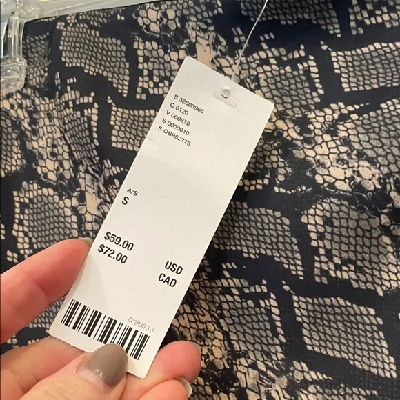 Urban outfitters Snake Print Midi Skirt new with tags - Picture 3 of 3